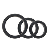 LEVELZ 3 Piece Wide O Cock Ring Set in S-L Cock Rings - Tophatter Daily Deals