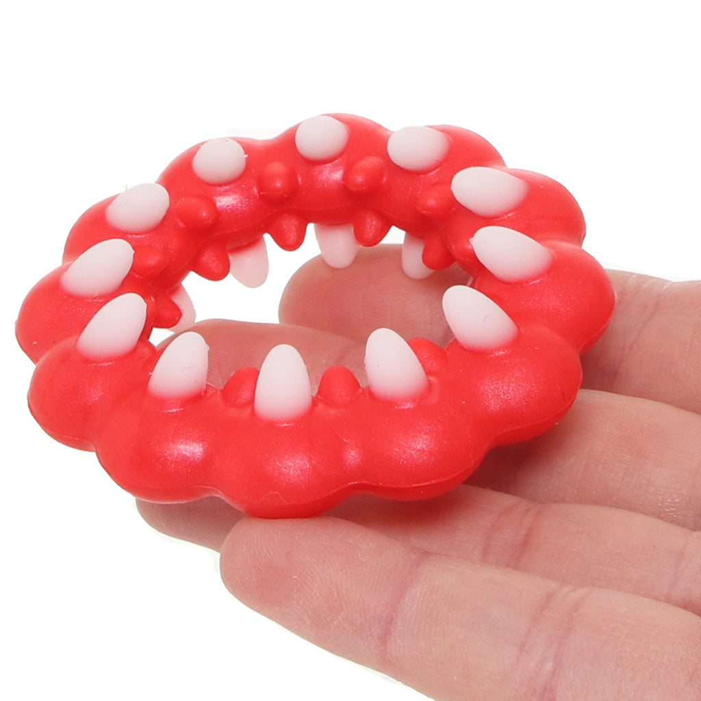 Creature Cocks Fangs Silicone Cock Ring - Tophatter's Adult Sex Toys Online Cock Rings - Tophatter Daily Deals