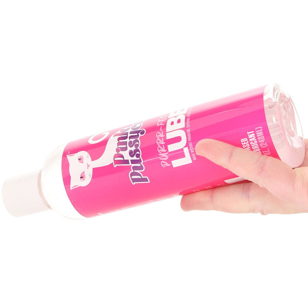 Pink Pussycat Purrr-fect Water-Based Lube in 8oz/ 240ml Lubes and Lotions > Water Based Sex Lubes - Tophatter Daily Deals