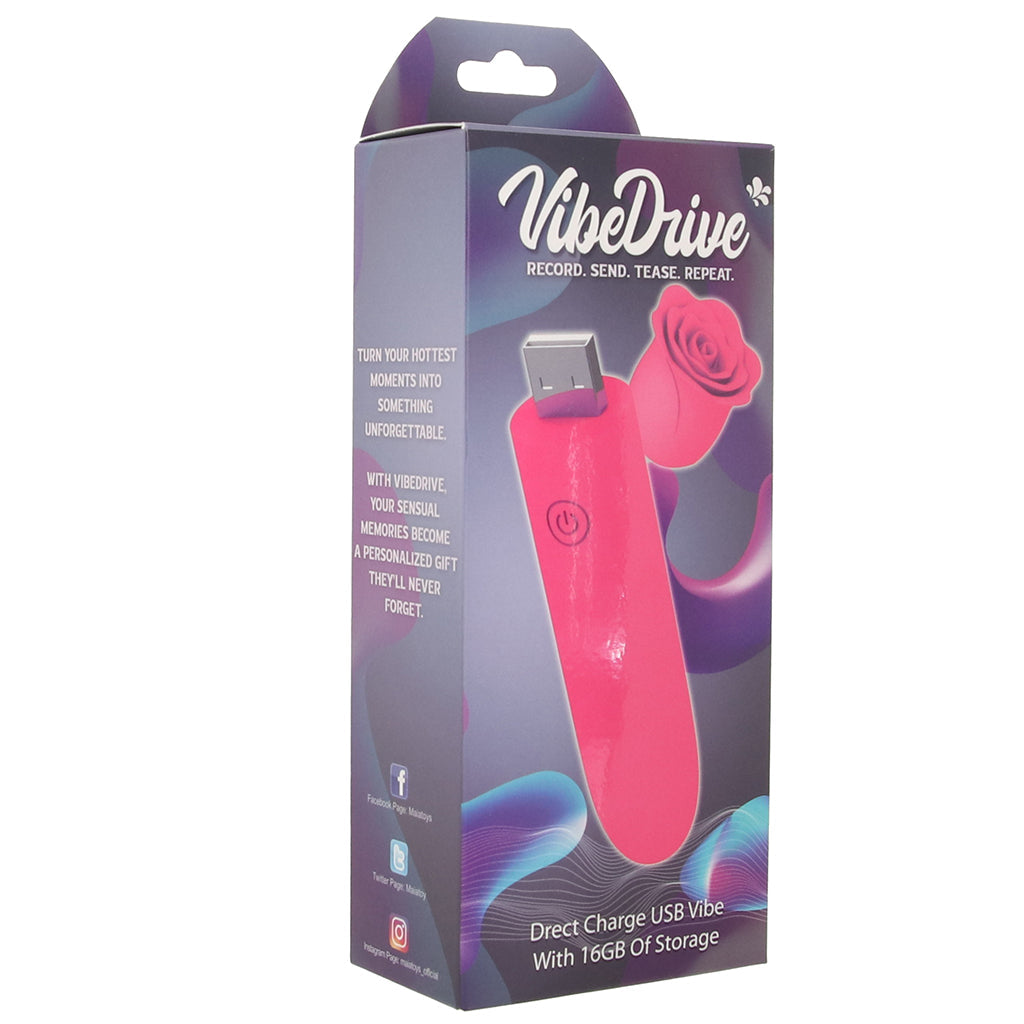 VibeDrive Bullet Vibe with 16GB Thumb Drive Vibrators > Bullet and Egg Vibrators - Tophatter Daily Deals