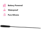 Ouch! Vibrating Extra Long Silicone Urethral Sound Bondage and Fetish > Cock and Ball Devices - Tophatter Daily Deals