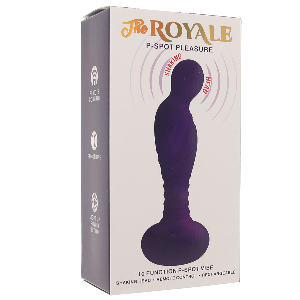 The Royale P-Spot Pleasure Vibe Anal Sex Toys > Prostate Massagers - Tophatter Daily Deals