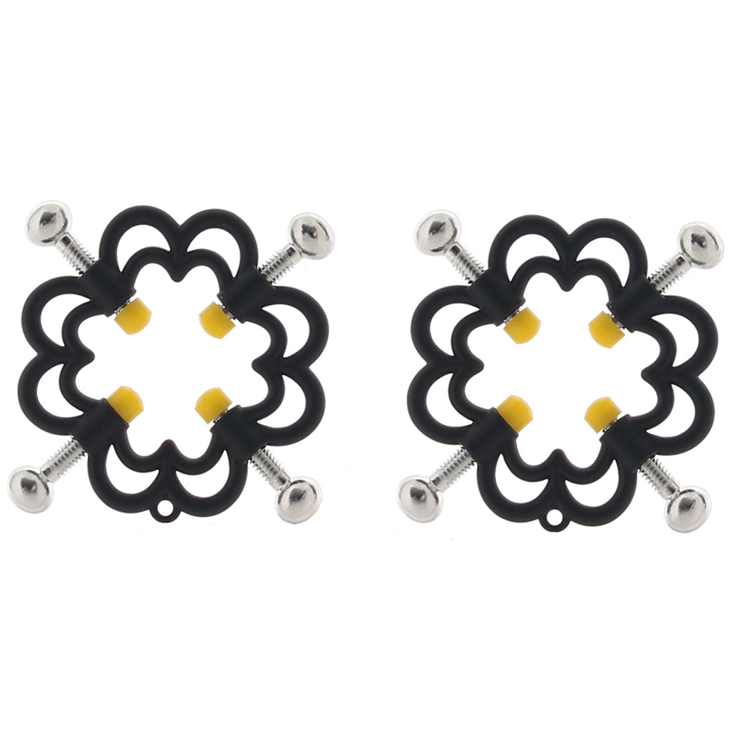 Boundless 4-Point Press Nipple Grips Bondage and Fetish > Nipple Stimulators & Clamps - Tophatter Daily Deals