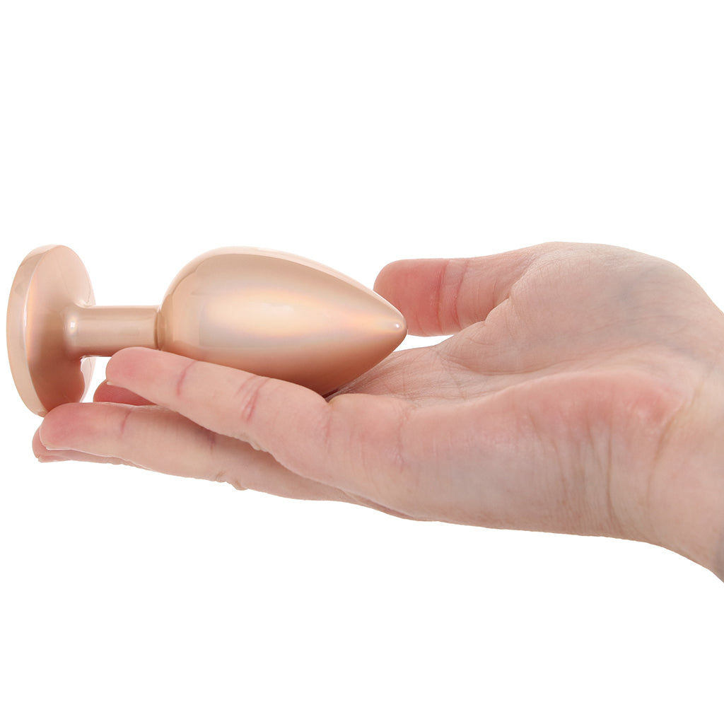 Rear Assets 3 Piece Metal Butt Plug Kit in Champagne - Tophatter's Adult Sex Toys Online Anal Sex Toys > Butt Plugs - Tophatter Daily Deals