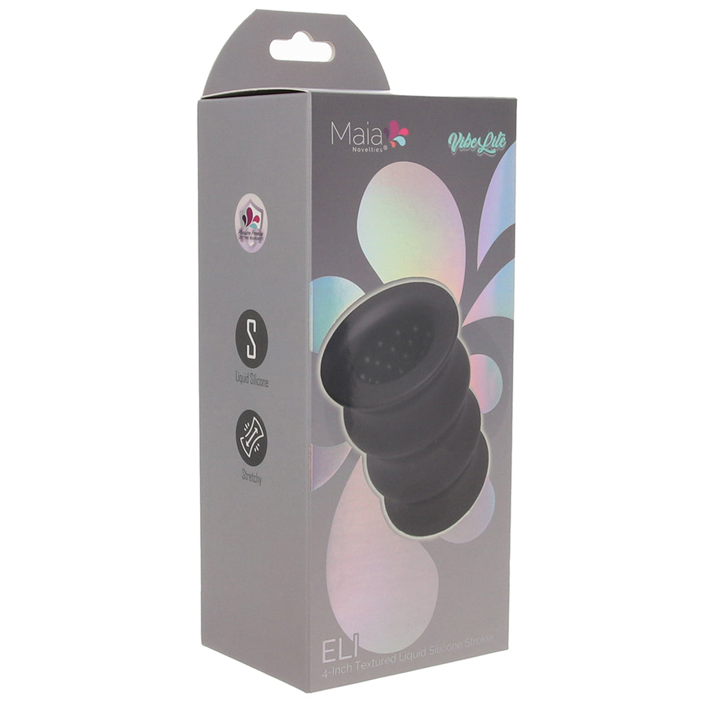 Eli Silicone Stroker - Tophatter's Adult Sex Toys Online Male Masturbators > Discreet Masturbators - Tophatter Daily Deals