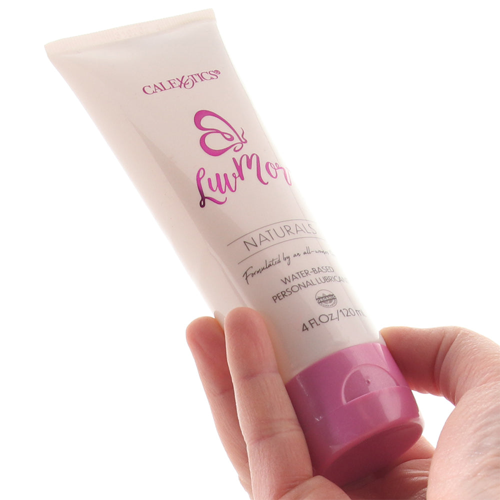 LuvMor Naturals Water Based Lube in 4oz/120ml - Tophatter's Adult Sex Toys Online Lubes and Lotions > Water Based Sex Lubes - Tophatter Daily Deals