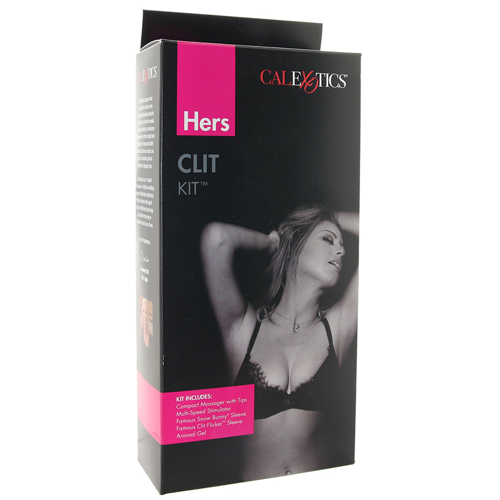 Her Clit Kit in Pink/Clear Vibrators > Clitoral Stimulators - Tophatter Daily Deals