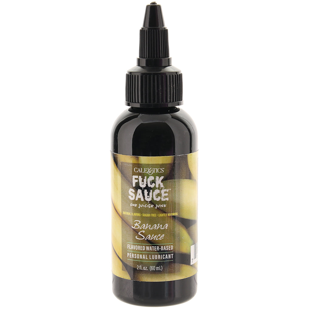 F**k Sauce Water Based Lube 2oz/60ml in Banana Lubes and Lotions > Flavored Sex Lubes - Tophatter Daily Deals