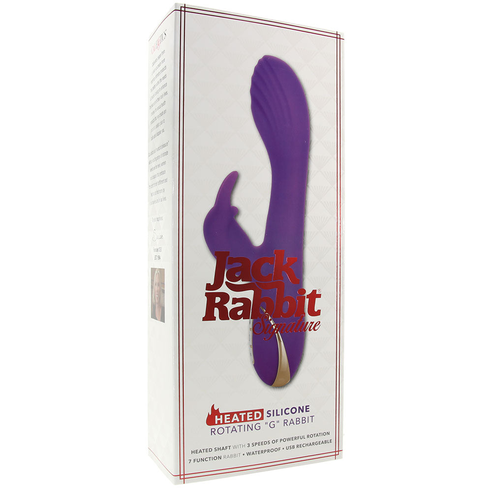 Jack Rabbit Heating Rotating "G" Rabbit Vibe - Tophatter's Vibrator Deals Online Vibrators > Rabbit Vibrators - Tophatter Daily Deals