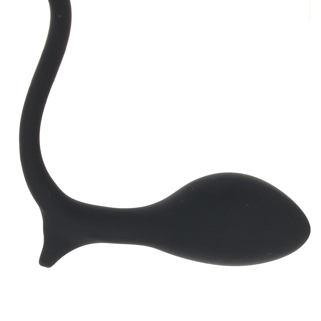 Fantasy C-Ringz Cock Blocker with Ass-Gasm Plug - Tophatter's Vibrator Deals Online Bondage and Fetish > Cock and Ball Devices - Tophatter Daily Deals