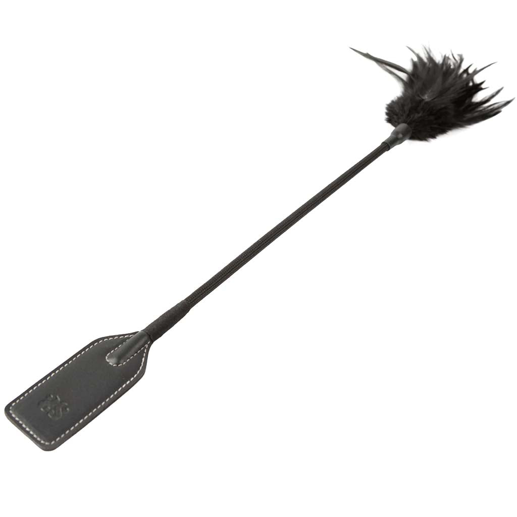 Sei Mio Slap and Tickle Dual Ended Crop & Tickler - Tophatter's Adult Sex Toys Online Bondage and Fetish > Whips and Crops - Tophatter Daily Deals