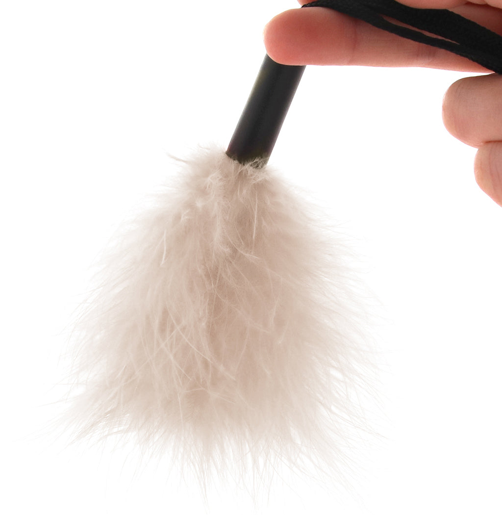 S&M Peaches 'n CreaMe Wrist Feather Ticker in Cream Sensual Love > Ticklers & Teasers - Tophatter Daily Deals