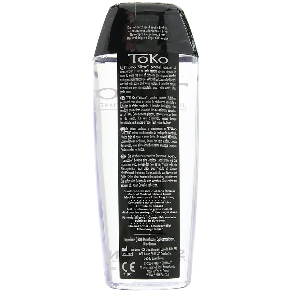 Toko Silicone Lubricant 5.5oz/163ml Lubes and Lotions > Silicone Based Sex Lubes - Tophatter Daily Deals