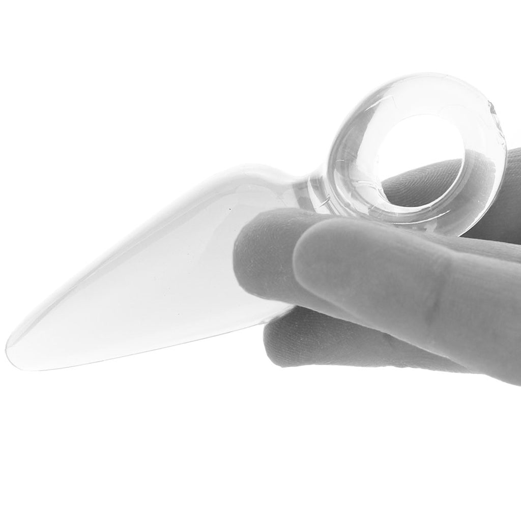 Jolie Pleasures Mini Butt Plug in Clear - Tophatter's Adult Sex Toys Online Anal Sex Toys > Butt Plugs - Tophatter Daily Deals