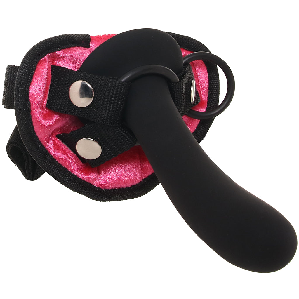 Pink Strap-On & 6 Inch Dildo Set Dildo Sex Toys > Strap-On and Harnesses - Tophatter Daily Deals