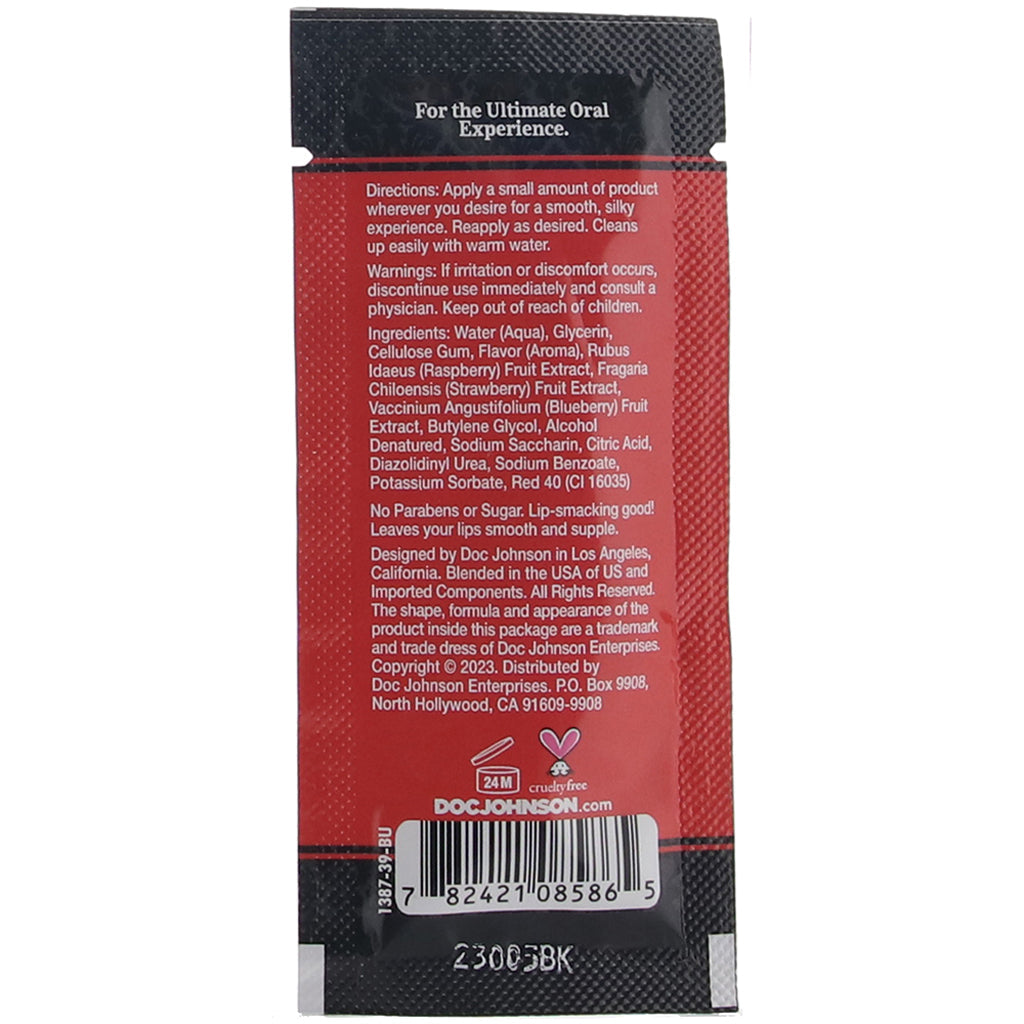 GoodHead Oral Delight Gel .24oz in Strawberry - Tophatter's Adult Products Lubes and Lotions > Female Enhancement - Tophatter Daily Deals