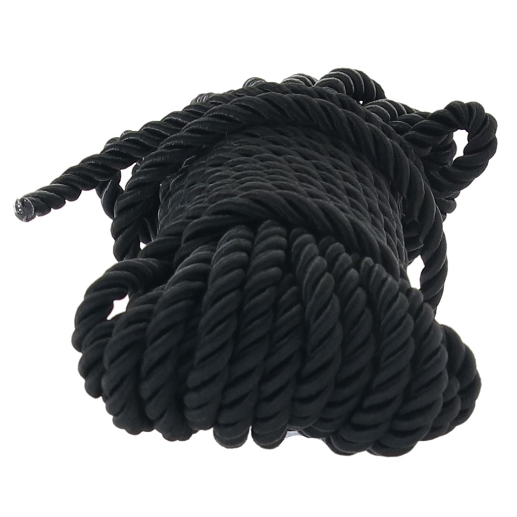Bondage Couture Bondage Rope in Black - Tophatter's Adult Products Bondage and Fetish > Restraints - Tophatter Daily Deals