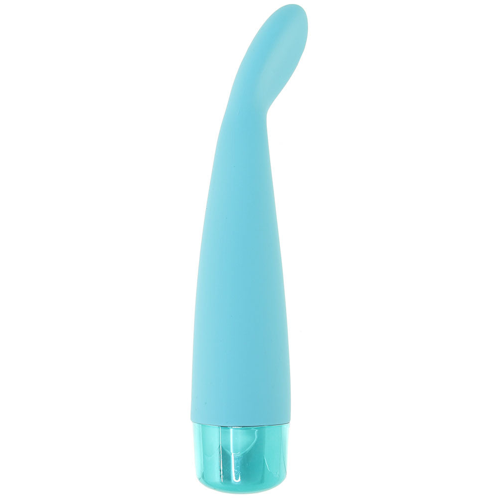 Eden Silicone Scoop Vibe in Teal - Tophatter's Vibrator Deals Online Vibrators > Clitoral Stimulators - Tophatter Daily Deals