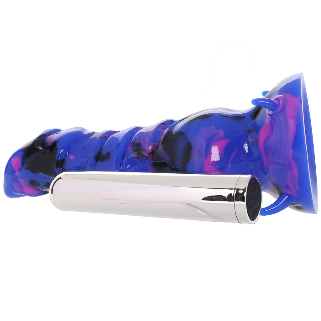 Monster Romance Horny Halfling Dildo with Bullet Vibe - Tophatter's Adult Sex Toys Online Dildo Sex Toys > Fantasy Dildos - Tophatter Daily Deals
