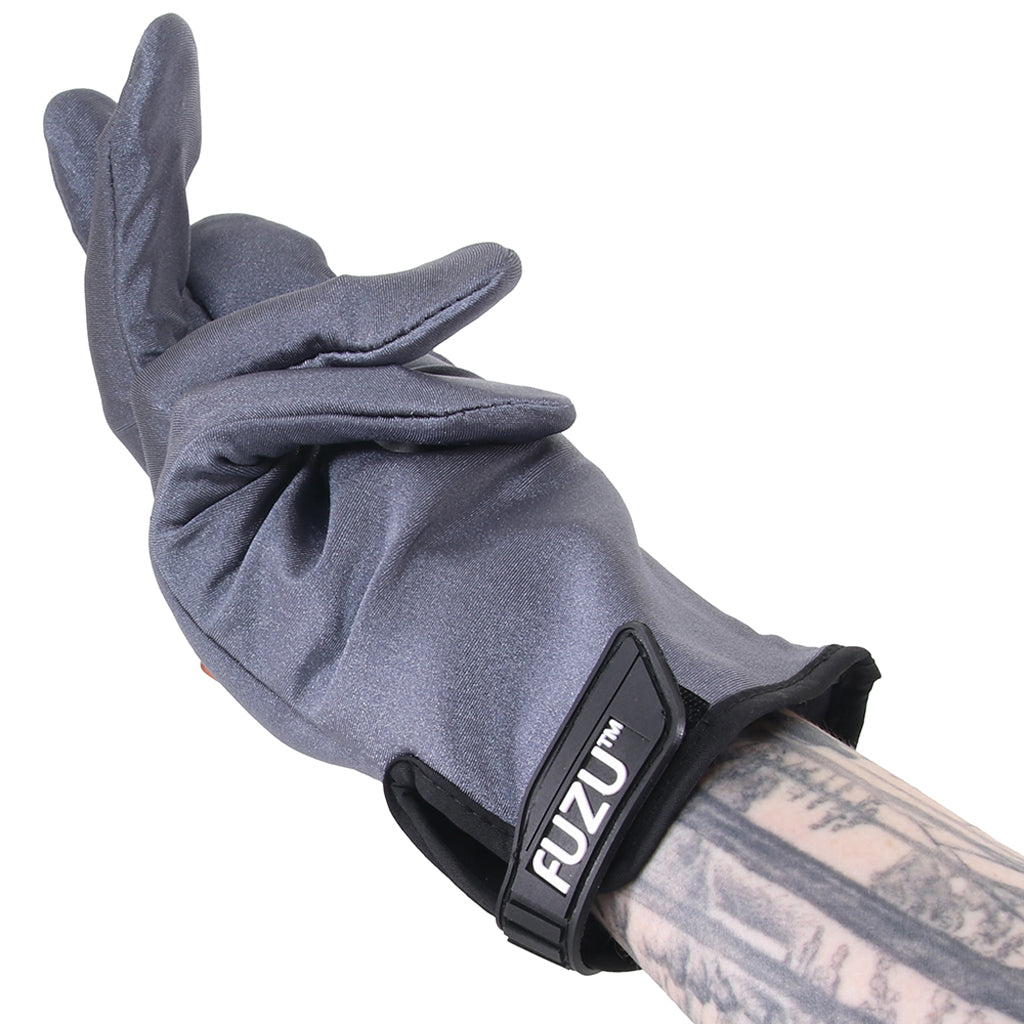 Fuzu Vibrating Large Massage Gloves in Grey - Tophatter's Vibrator Deals Online Vibrators > Clitoral Stimulators - Tophatter Daily Deals