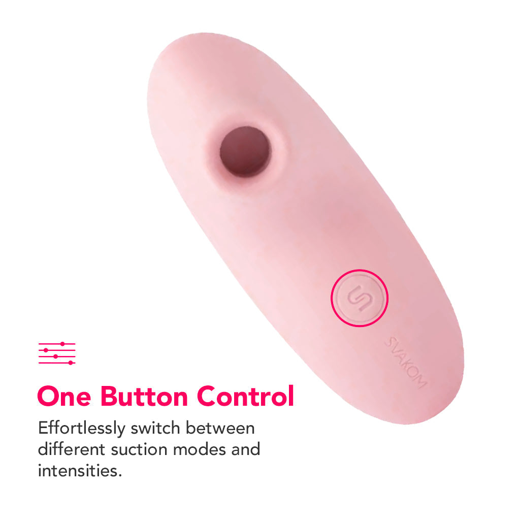 Pulse Lite Neo Suction Stimulator with App in Pale Rosette Vibrators > Clitoral Stimulators - Tophatter Daily Deals