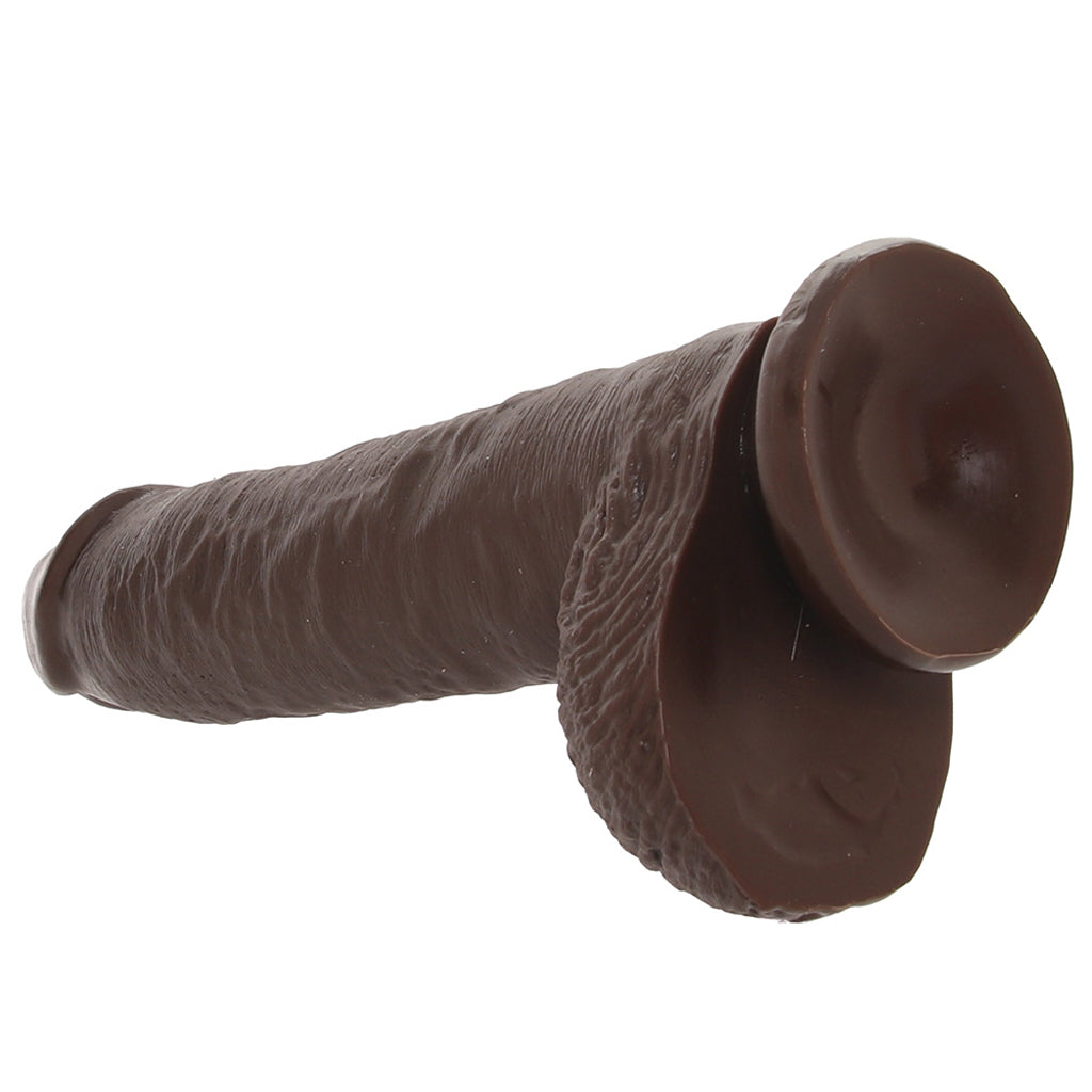 King Cock 10 Inch Cock with Balls in Brown Dildo Sex Toys > Realistic Dildos - Tophatter Daily Deals
