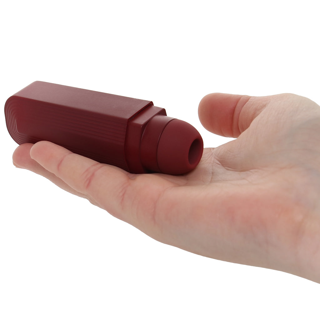 This Product Sucks Sucking Clitoral Stimulator in Burgundy Vibrators > Clitoral Suction & Stimulation - Tophatter Daily Deals