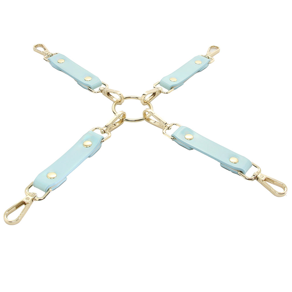 Ouch! Paris Collection Hogtie Connectors in Blue Bondage and Fetish > Restraints - Tophatter Daily Deals