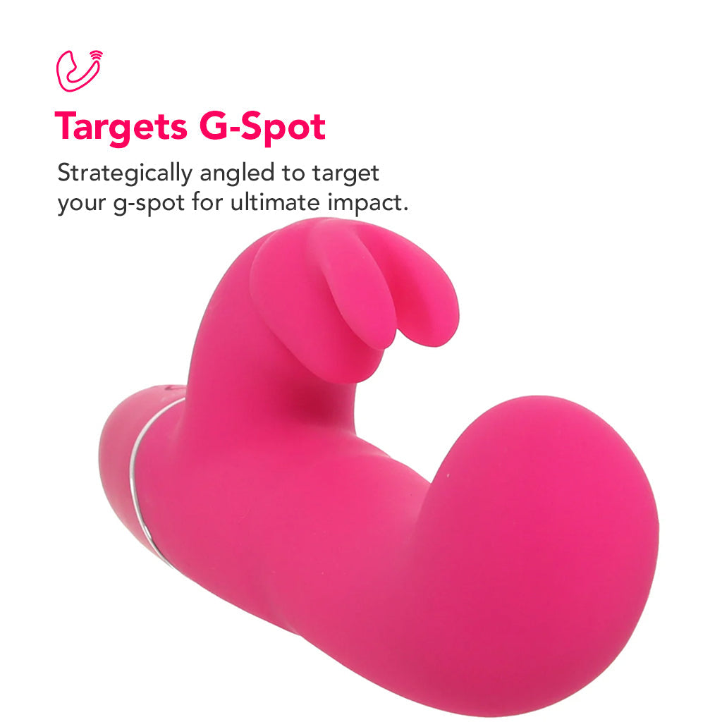 PinkCherry Warming G-Spot Rabbit Vibe in Pink Vibrators > Rabbit Vibrators - Tophatter Daily Deals