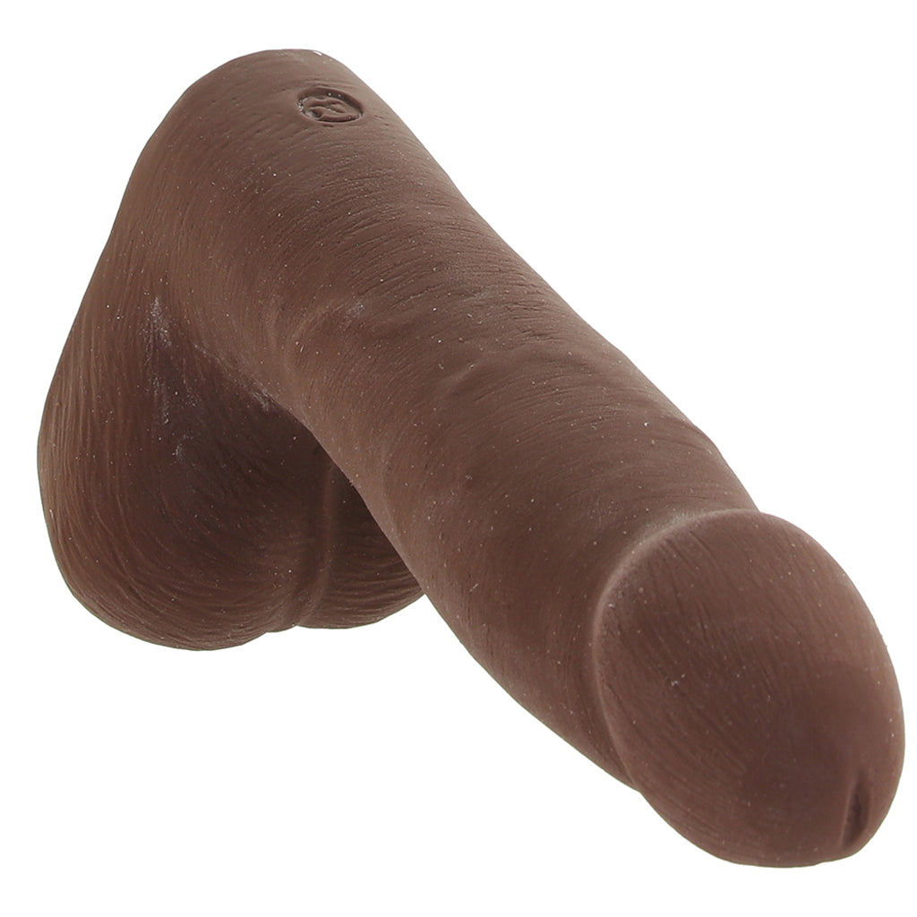 The Realistic 7 Inch Cock with Balls in Chocolate - Tophatter's Adult Sex Toys Online Dildo Sex Toys > Realistic Dildos - Tophatter Daily Deals