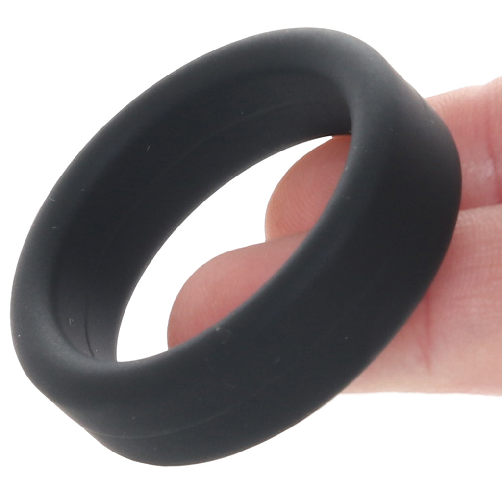 Soft Silicone C-Ring in Black - Tophatter's Adult Products Cock Rings - Tophatter Daily Deals