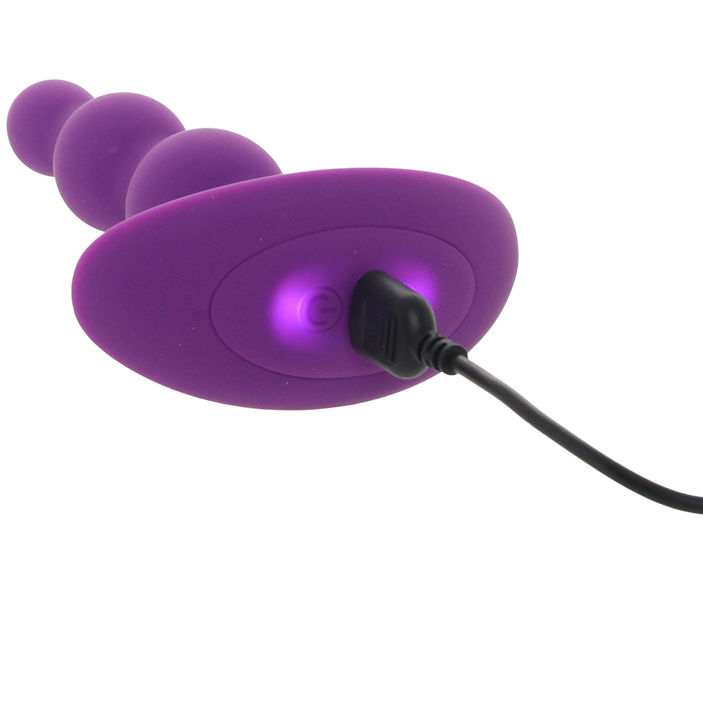 A-Play Beaded 5.5 Inch Anal Vibe in Purple Anal Sex Toys > Anal Vibrators - Tophatter Daily Deals