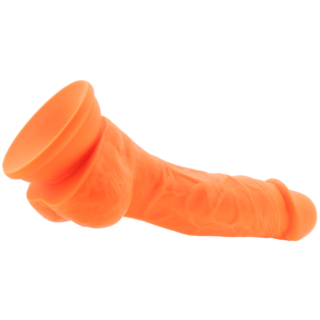 Neo Elite 7.5 Inch Dual Density Silicone Cock in Orange Dildo Sex Toys > Realistic Dildos - Tophatter Daily Deals