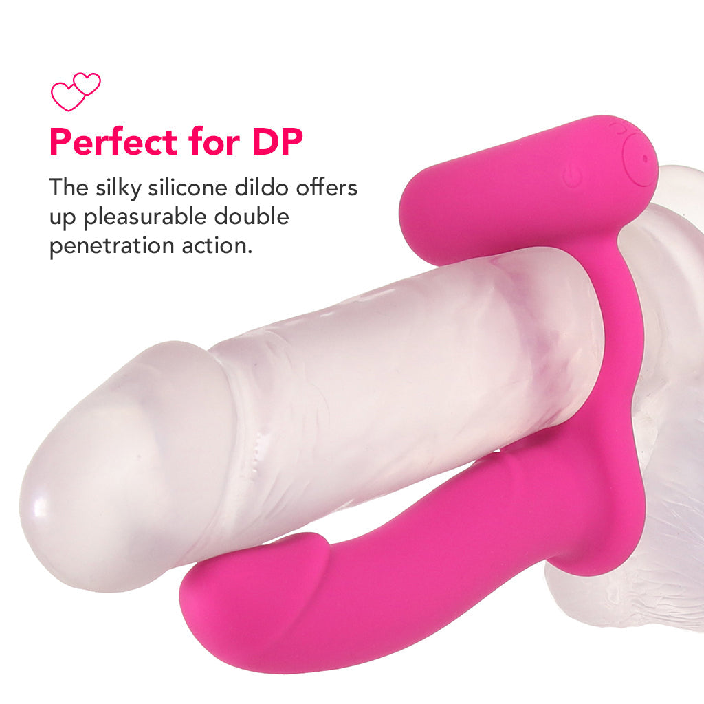 Double Diver Vibrating Ring Cock Rings - Tophatter Daily Deals