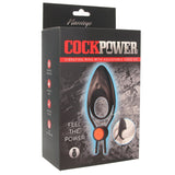 CockPower Vibrating Ring with Adjustable Cock Tie Cock Rings - Tophatter Daily Deals