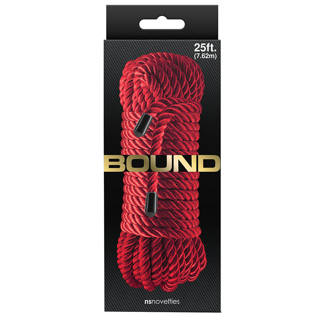 Bound 25 Foot Rope in Red Bondage and Fetish > Restraints - Tophatter Daily Deals