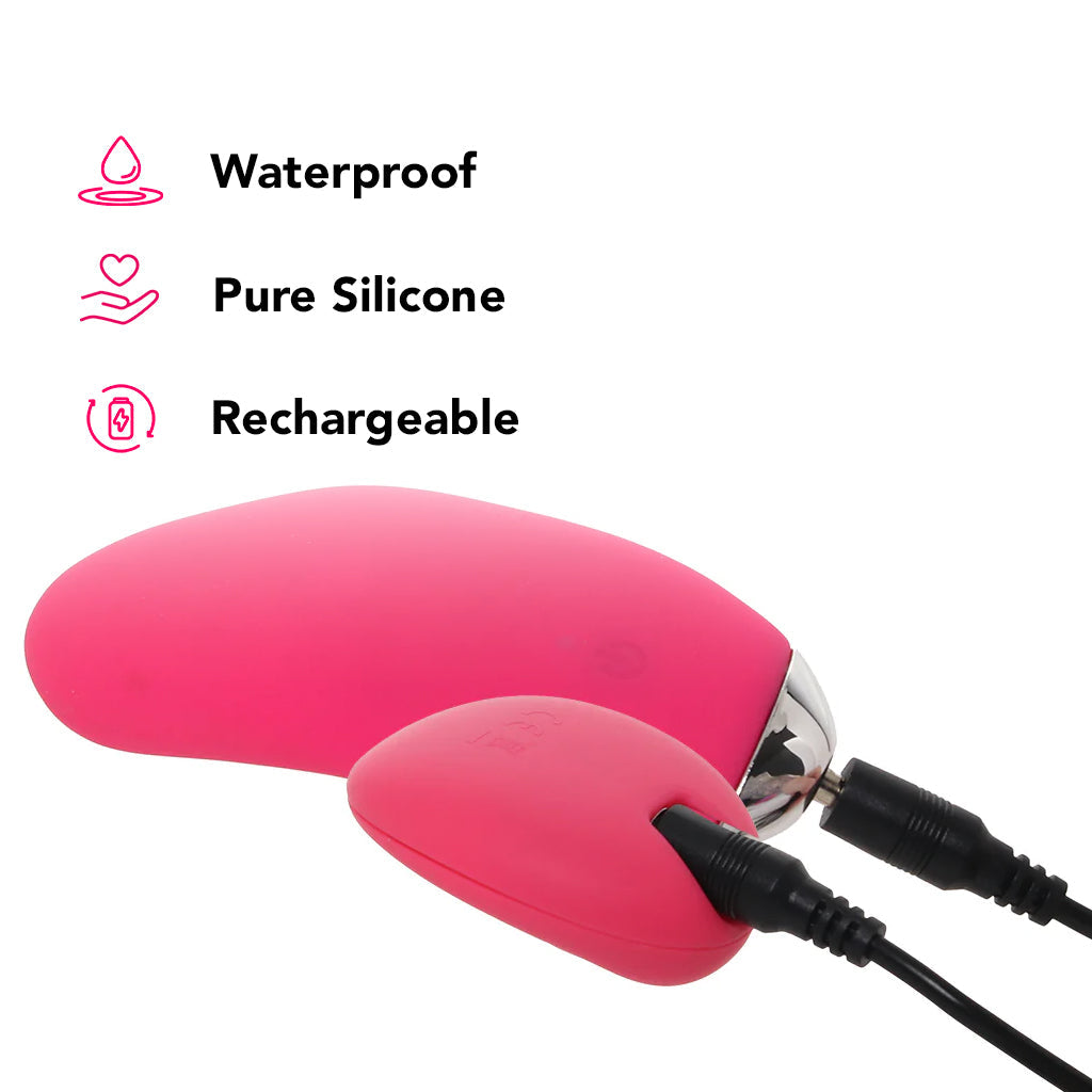 PinkCherry Remote Control Panty Vibe in Pink Vibrators > Wearable & Panty Vibrators - Tophatter Daily Deals
