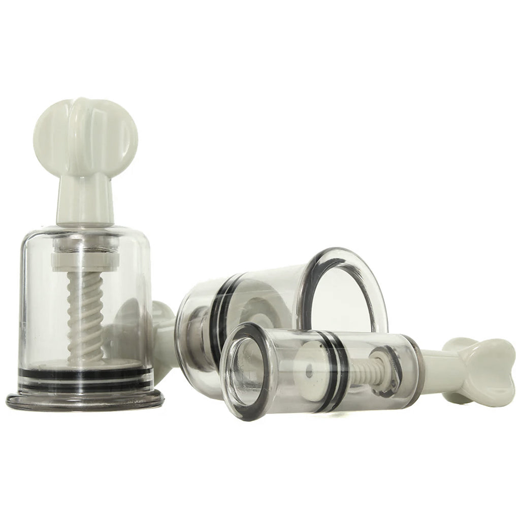 Clit & Nipple Suckers Set - Tophatter's Adult Products Bondage and Fetish > Nipple Stimulators & Clamps - Tophatter Daily Deals