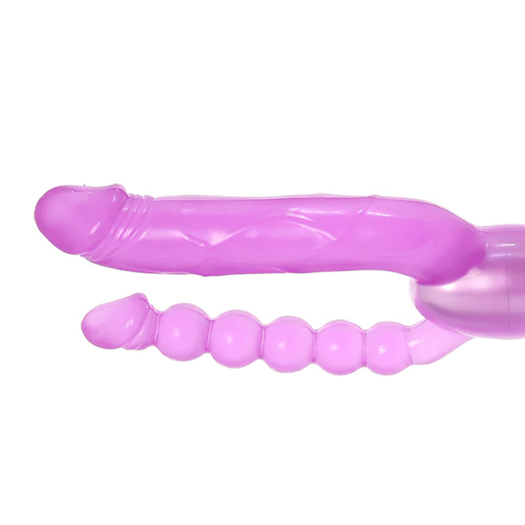 PinkCherry Dual Penetrator Vibe Vibrators > Double Penetration - Tophatter Daily Deals