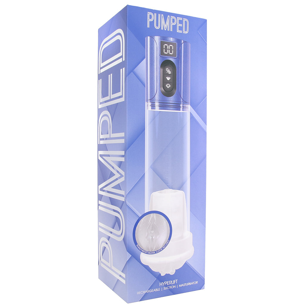 Pumped Hyperlift Penis Pump with Stroker Sleeve Male Enhancement > Penis Pumps - Tophatter Daily Deals