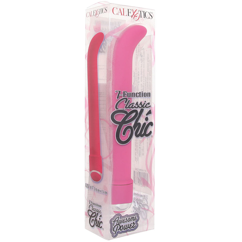 7 Function Classic Chic G Vibe in Pink Vibrators > G-Spot Vibrators - Tophatter Daily Deals