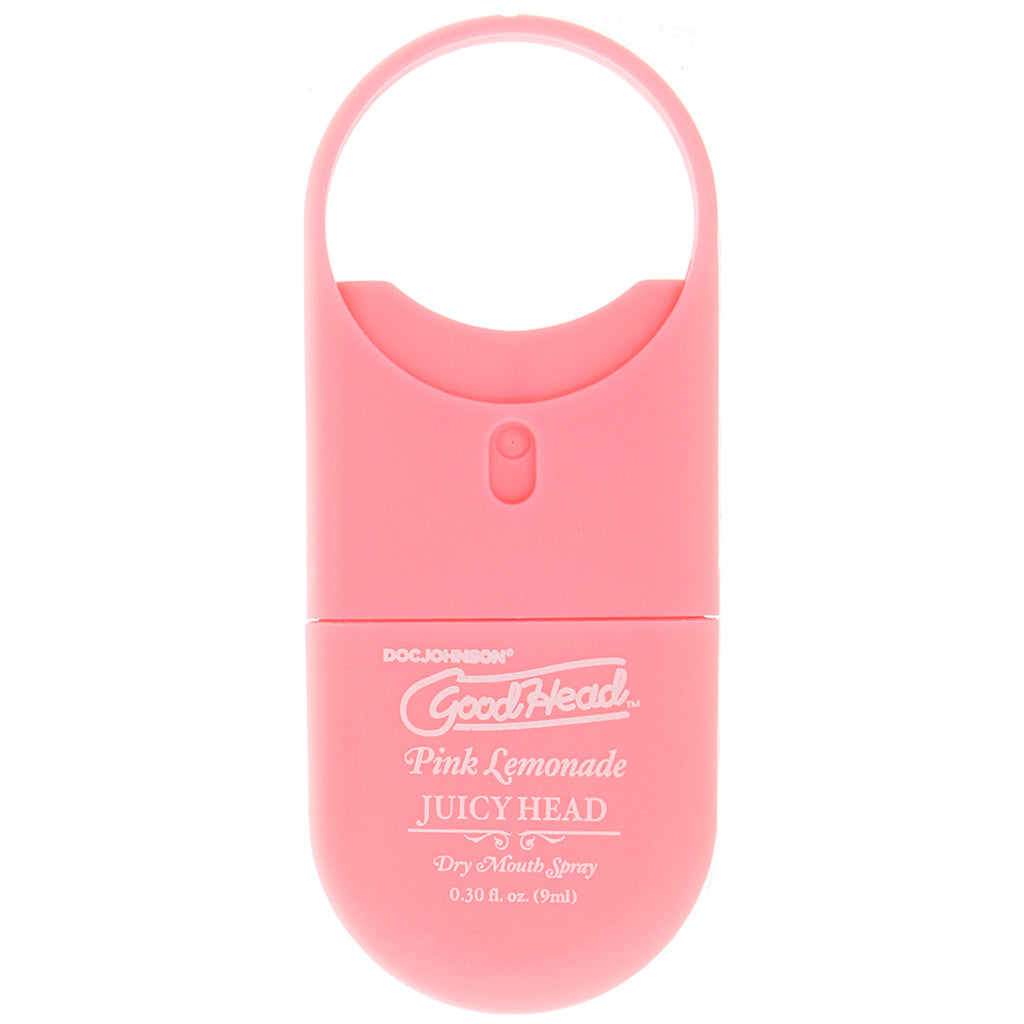 GoodHead Juicy Head Dry Mouth Spray To-Go in Pink Lemonade Lubes and Lotions > Flavored Sex Lubes - Tophatter Daily Deals