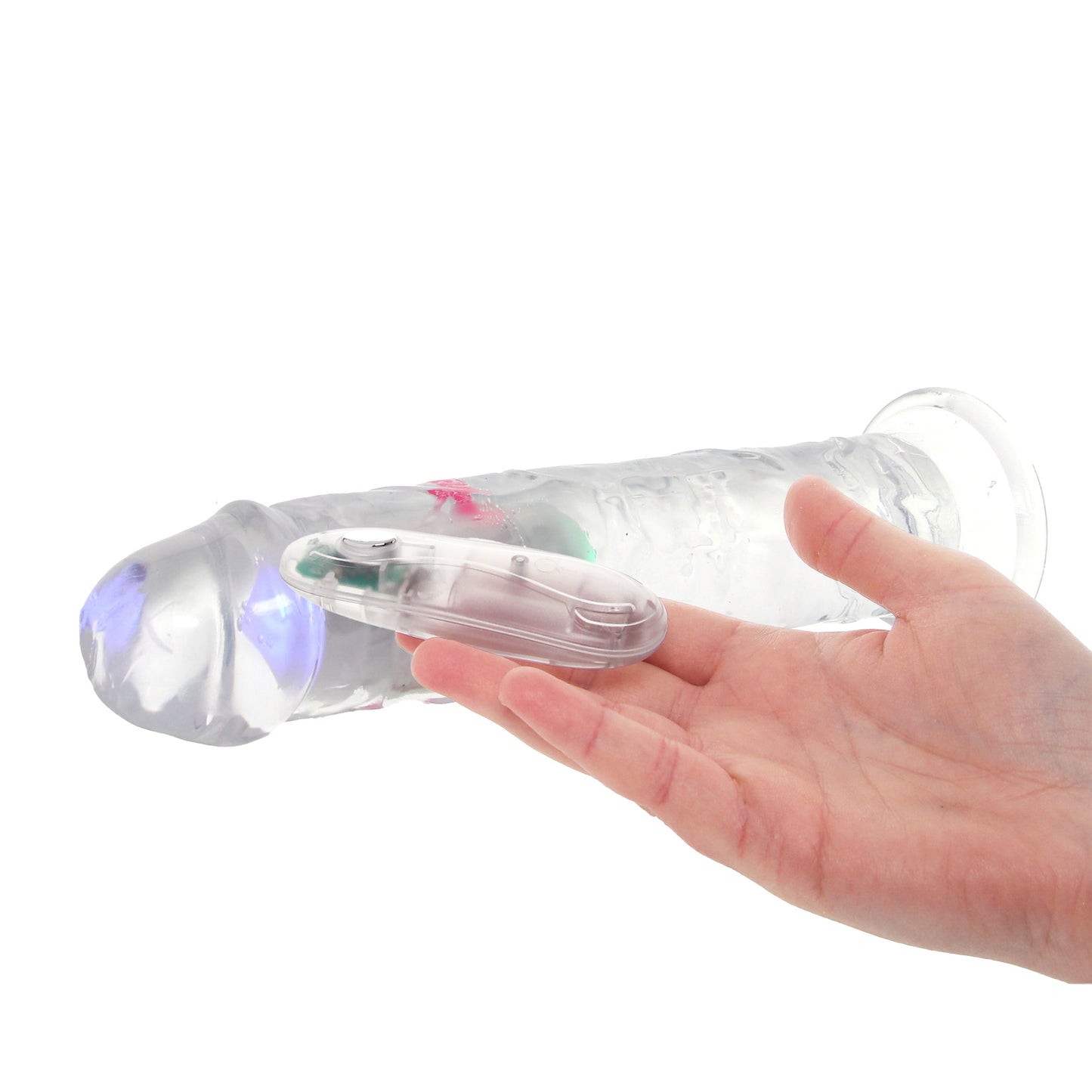 RealRock 7 Inch Light Up Vibrating Dildo Vibrators > Realistic Vibrator Dildos - Tophatter Daily Deals