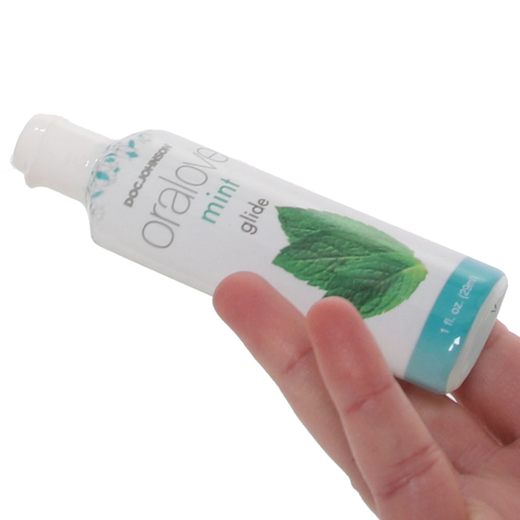 Oralove Delicious Duo Lickable Lubes in Strawberry & Mint Lubes and Lotions > Flavored Sex Lubes - Tophatter Daily Deals