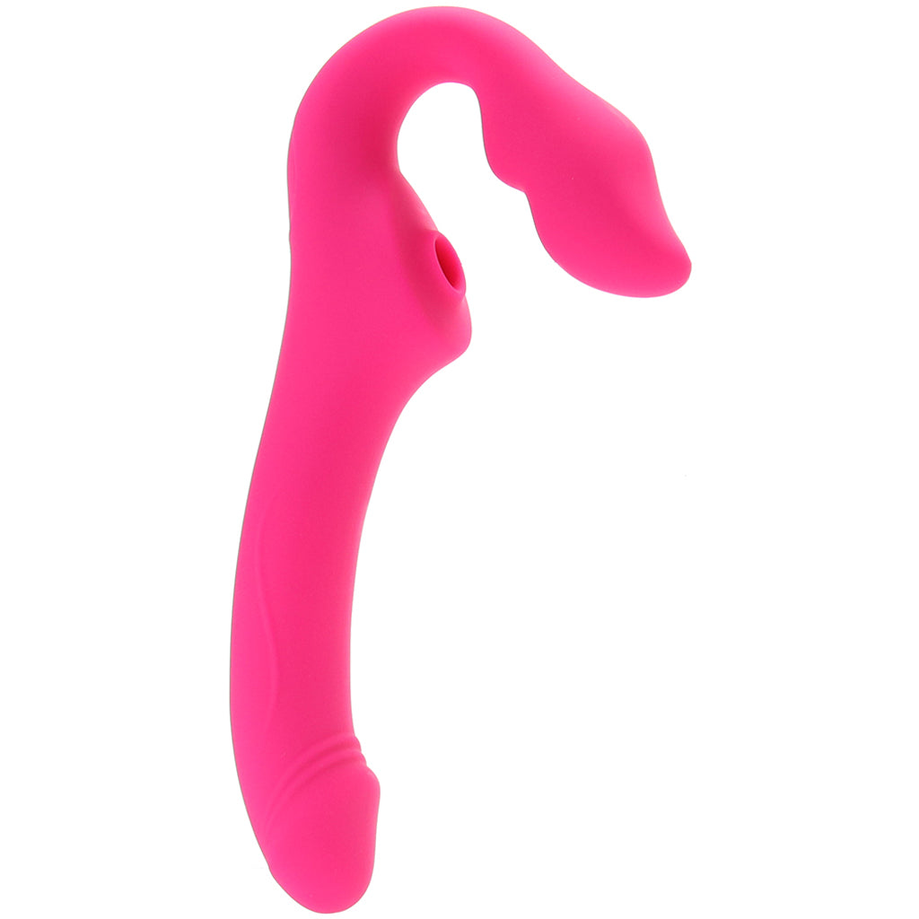 Strap U Mighty Licker Strapless Strap-On Vibe - Tophatter's Adult Products Vibrators > Strap-On & Wearable - Tophatter Daily Deals