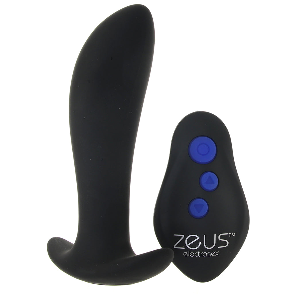 Zeus Pro-Shocker Vibrating E-Stim Prostate Plug - Tophatter's Adult Products Anal Sex Toys > Prostate Massagers - Tophatter Daily Deals