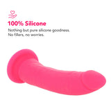 PinkCherry Premium 6.5 Inch Pink Silicone Realistic Dildo Dildo Sex Toys > Realistic Dildos - Tophatter Daily Deals