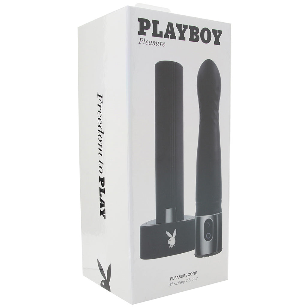 Playboy Pleasure Zone Thrusting Vibe Vibrators > G-Spot Vibrators - Tophatter Daily Deals