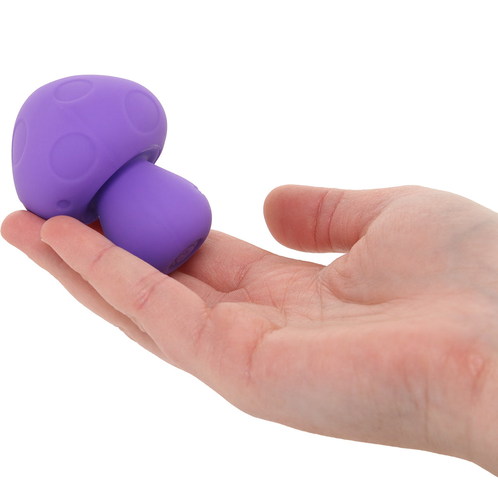 Mochi Silicone Mushroom Mini Vibe in Purple Vibrators > Clitoral Stimulators - Tophatter Daily Deals
