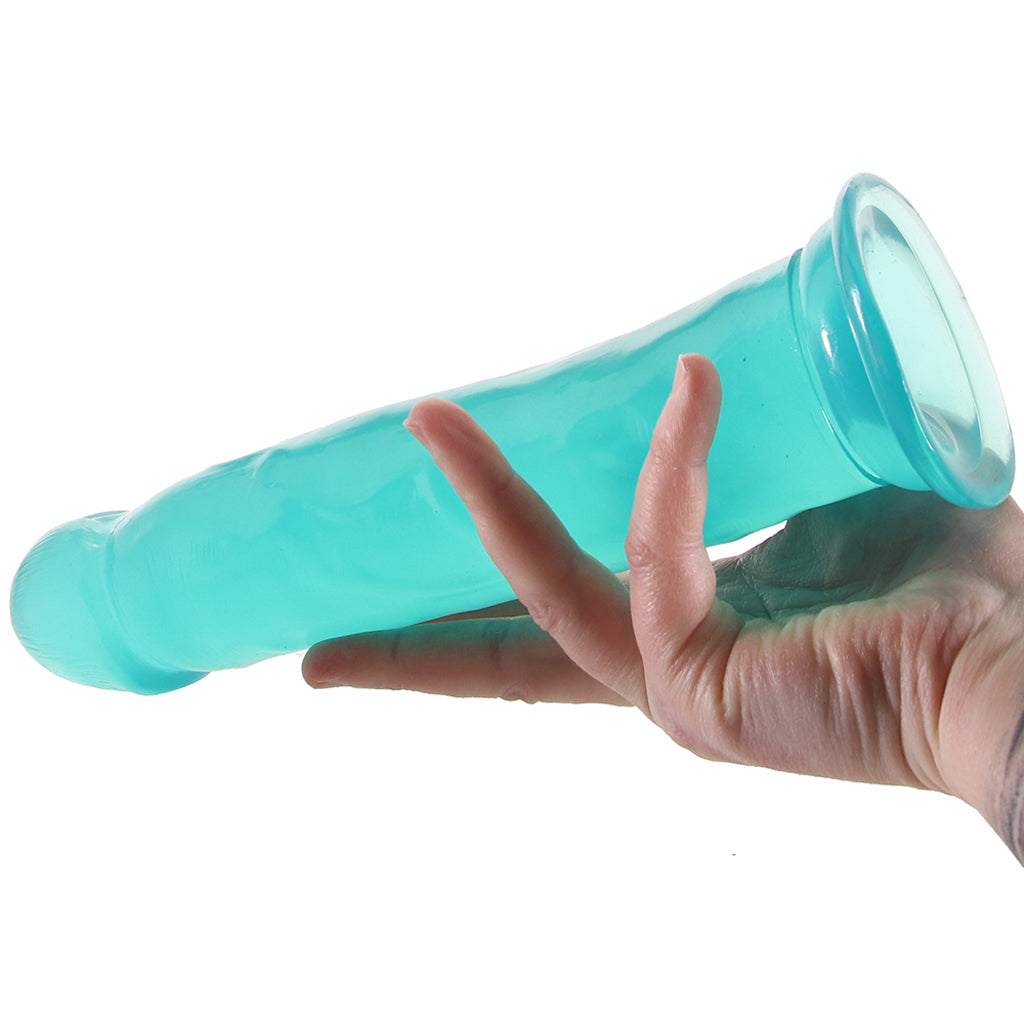 B Yours Thrill n' Drill 9 Inch Dildo in Teal - Tophatter's Adult Products Dildo Sex Toys > Realistic Dildos - Tophatter Daily Deals